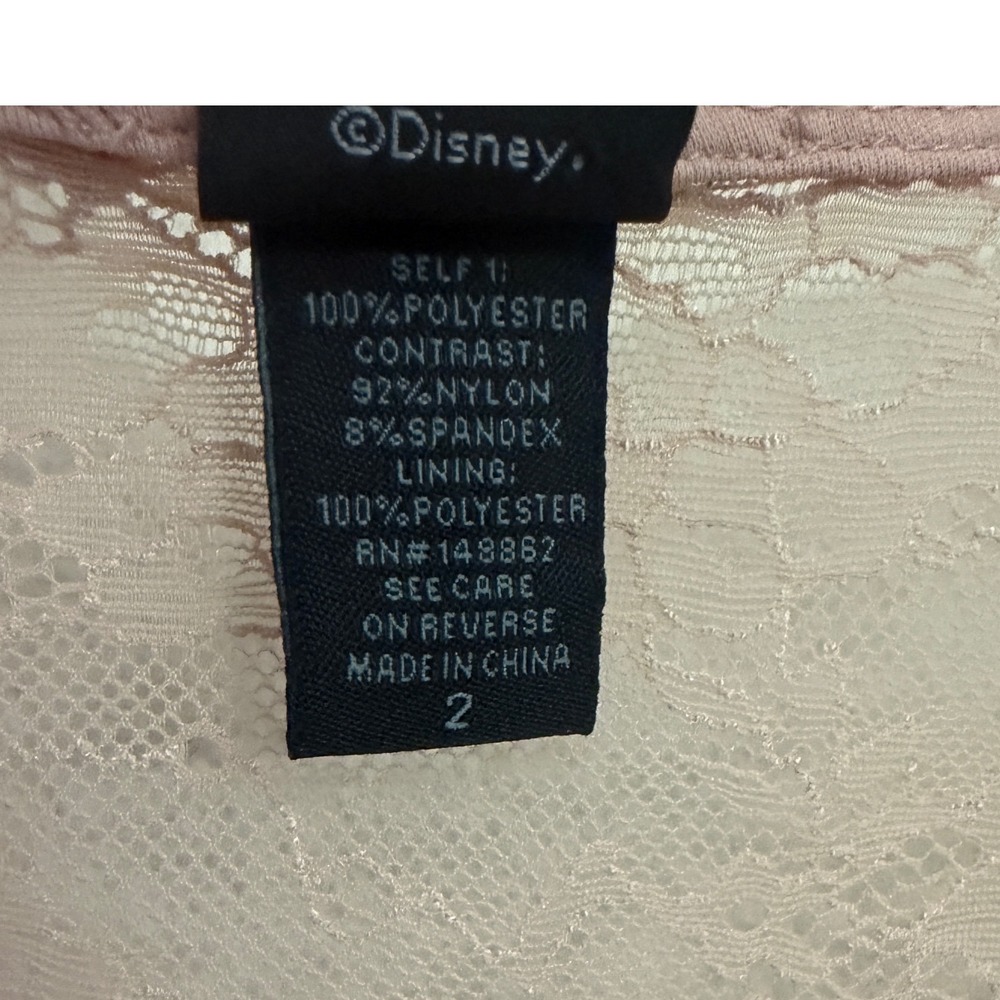 Torrid Disney Mickey Minnie Mouse Lace Yoke Flutter Sleeve Midi Dress Plus 2 2X - Picture 5 of 9